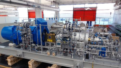 API-610 BB5-type pump for water injection service at offshore oil platform